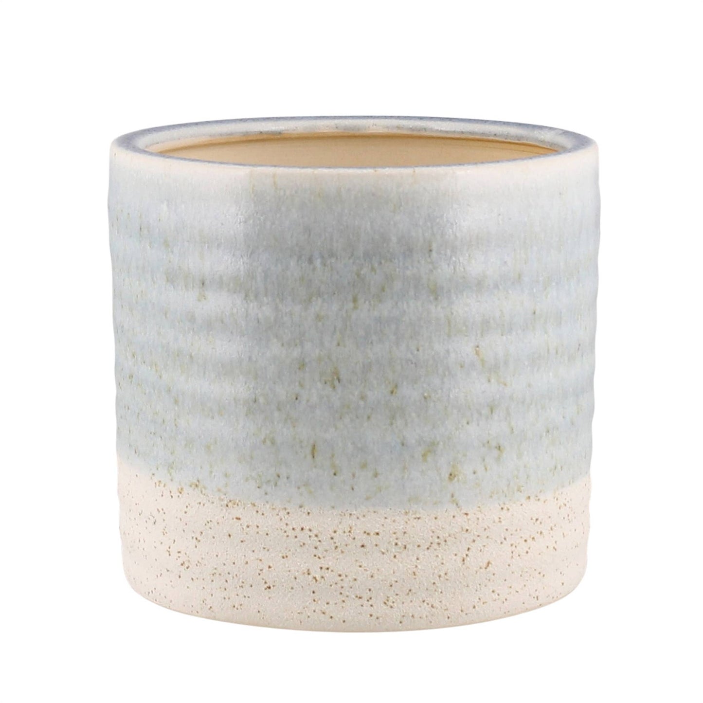 Isle Cachepot, Ceramic - Med - Light Blue