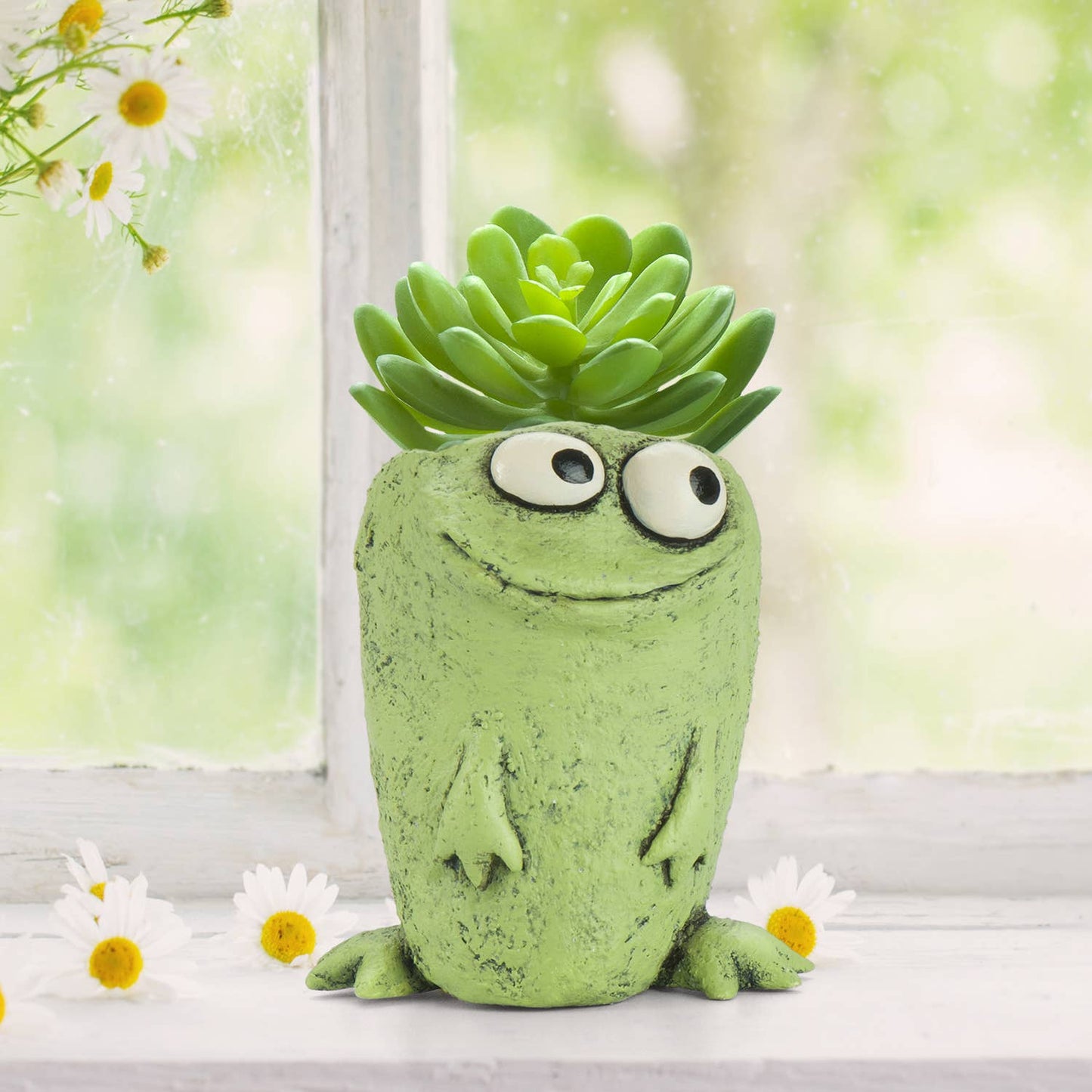 Orville Frog Blobhouse Planter
