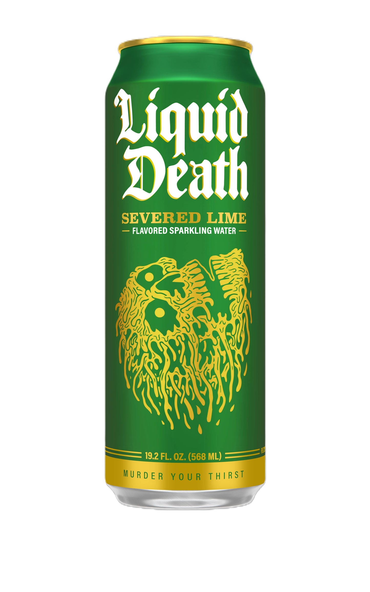 Liquid Death Severed Lime Sparkling Water 19.2oz