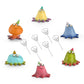 Whoopee Party Blob, Pink, w/ Air Plants Holder