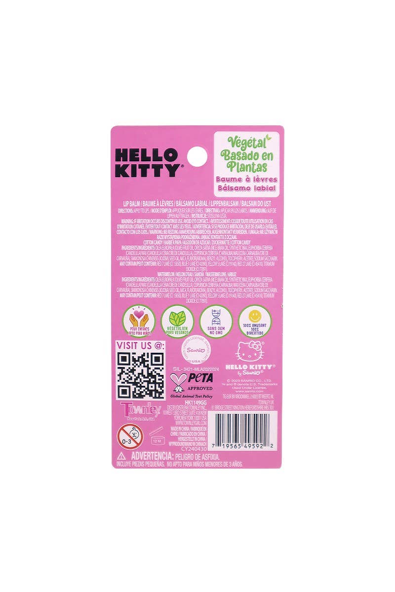 Hello Kitty 2pc Lip Balm Set