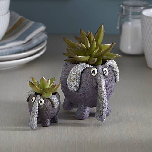 Baby Elephant, Dinky, Mini Blobhouse Planter