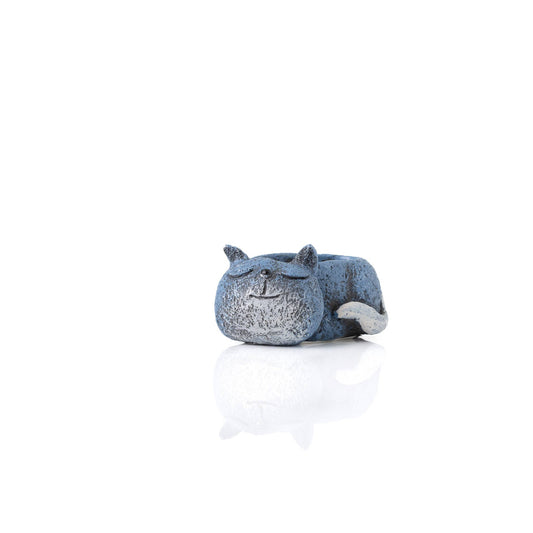 Mini Sleeping Cat Blobhouse Planter