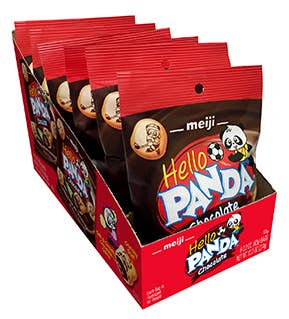 Meiji Hello Panda, Chocolate 2.2oz Bag