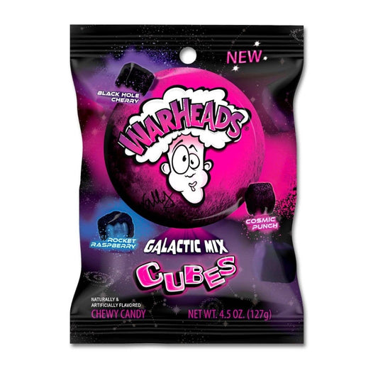 Warheads Galactic Cubes, 4.5oz Peg Bag