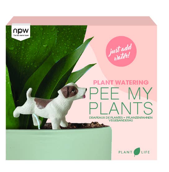 Pee My Plants Dog Watering Decoration