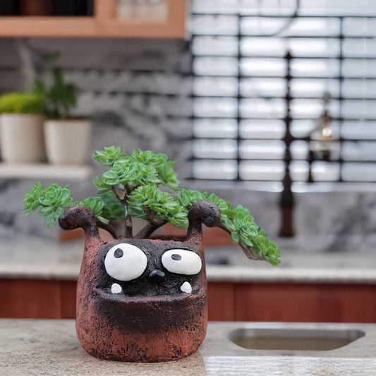 Duke Boxer Dog Blobhouse Planter