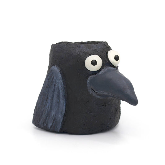 Poe the Crow Blobhouse Planter