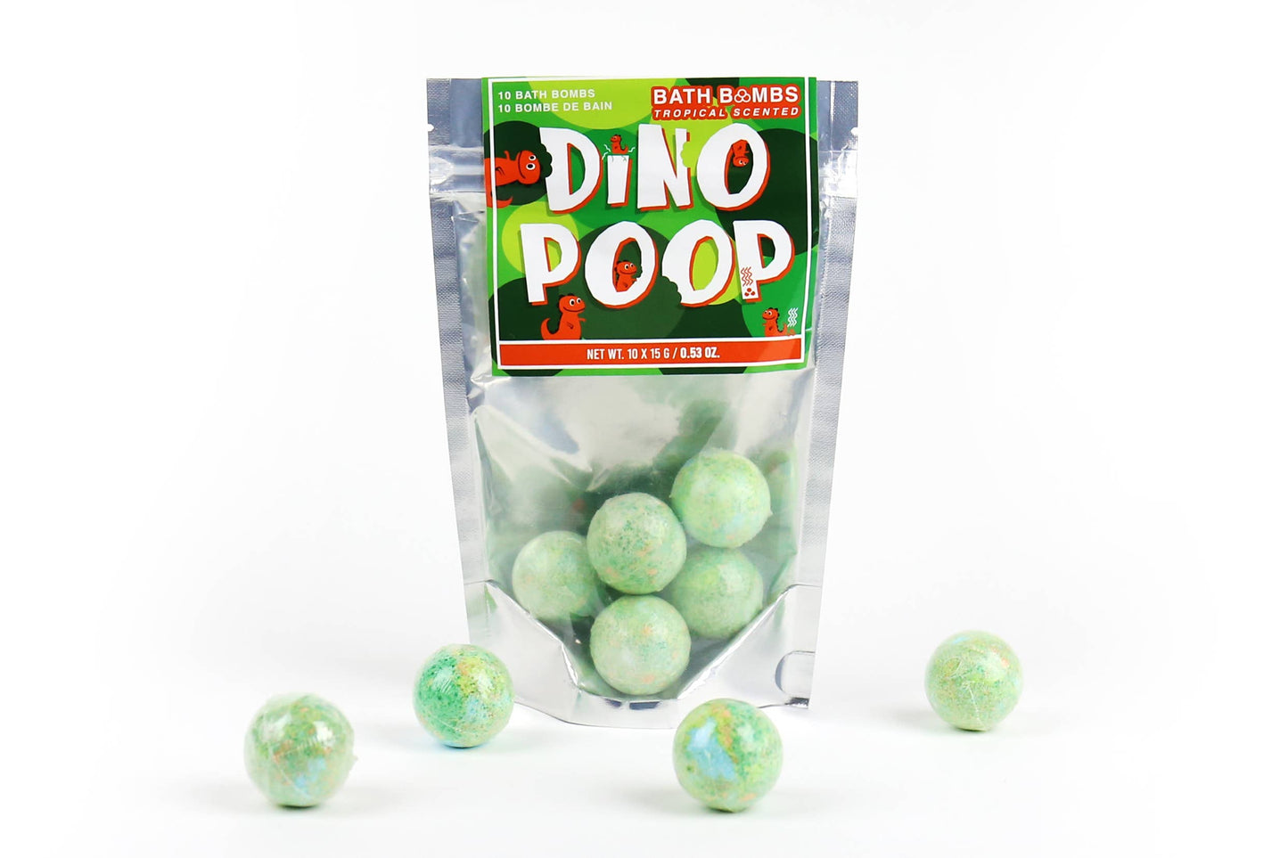 DINO POOP BATH BOMBS