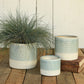 Isle Cachepot, Ceramic - Med - Light Blue