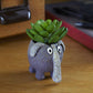 Baby Elephant, Dinky, Mini Blobhouse Planter