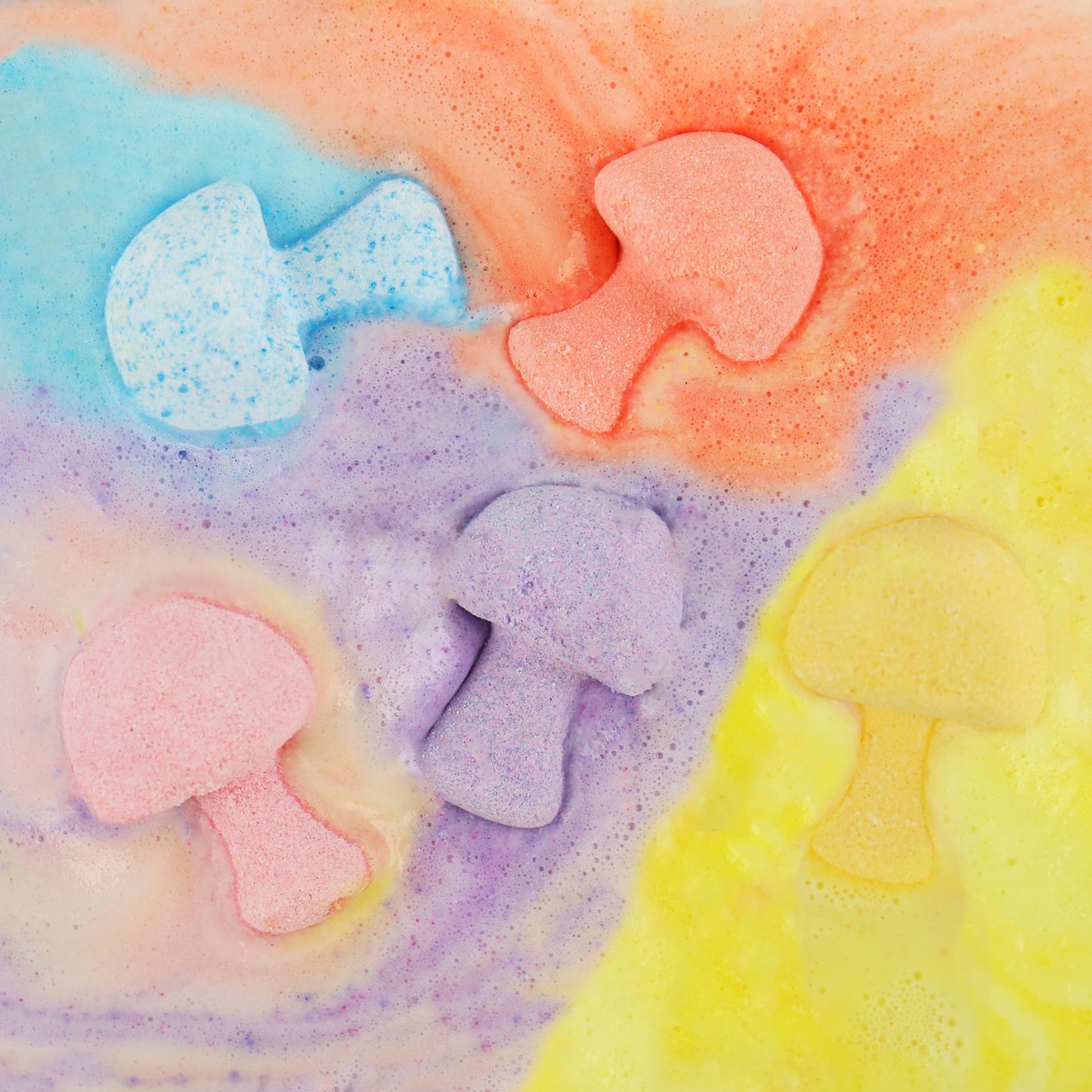 Groovy Mushroom Bath Bombs (set of 10)