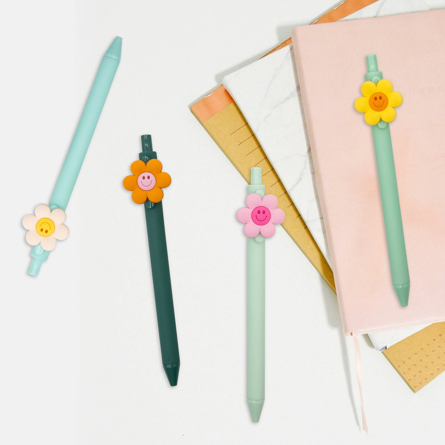 Flower Power Pens-4 Pack