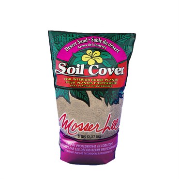 Mosser Lee® Soil Cover™ Decorative Sand - 5lb - 1.5qt (Dry) - Desert Tan