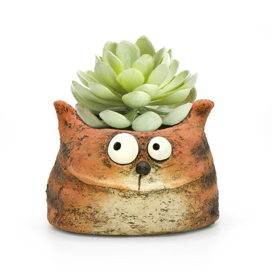 Harley Tiger Cat Blobhouse Planter