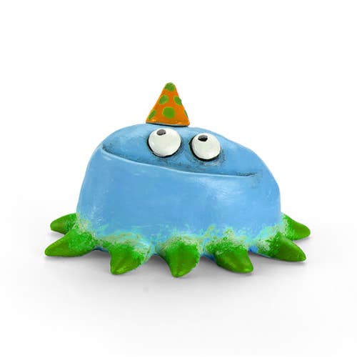 Fiesta Party Blob, Teal, w/ Air Plant Holder
