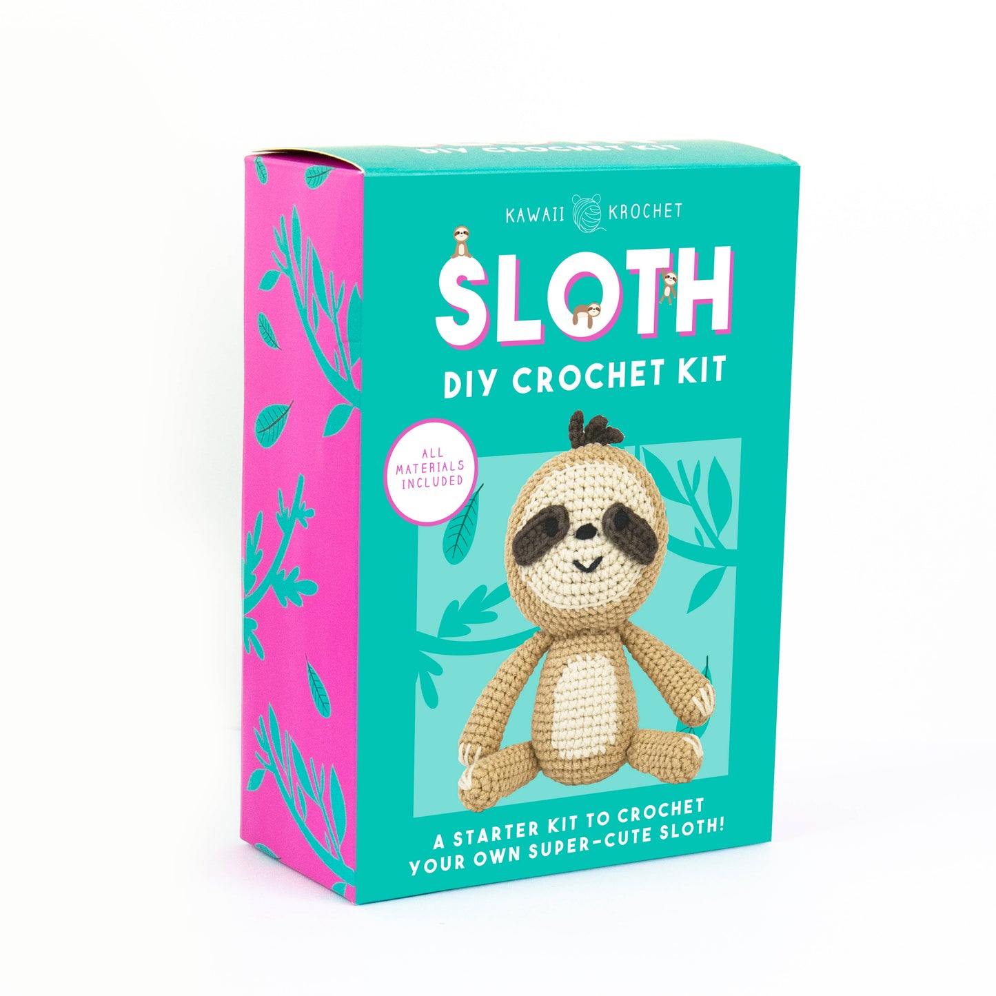 Cute Sloth DIY Kawaii Crochet Kit