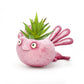 Alexander the Axolotl Blobhouse Planter