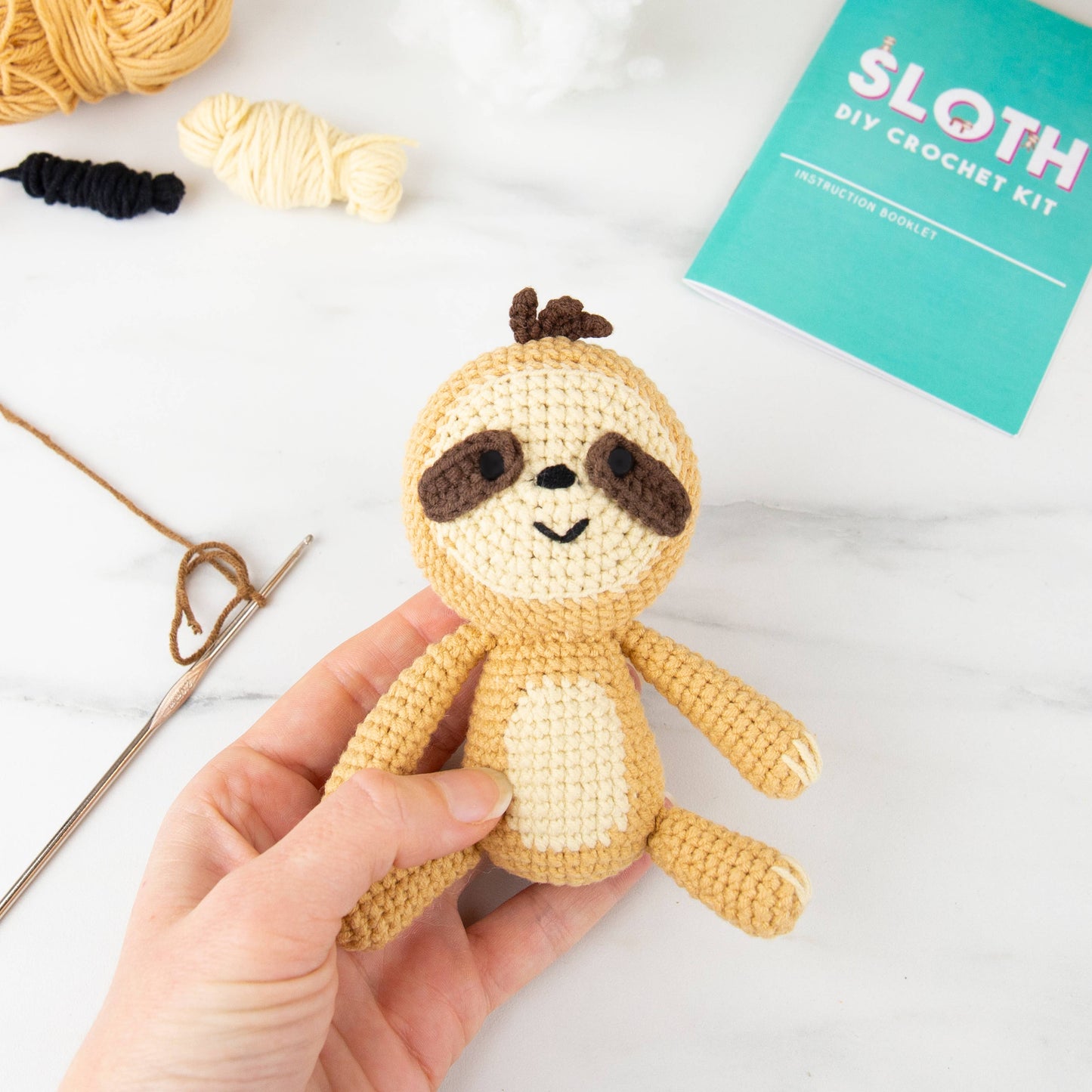 Cute Sloth DIY Kawaii Crochet Kit