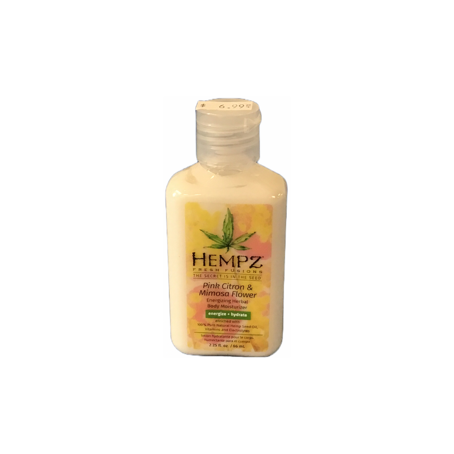 Herbal Body Moisturizer - Pink Citron & Mimosa Flower - 2.25 oz