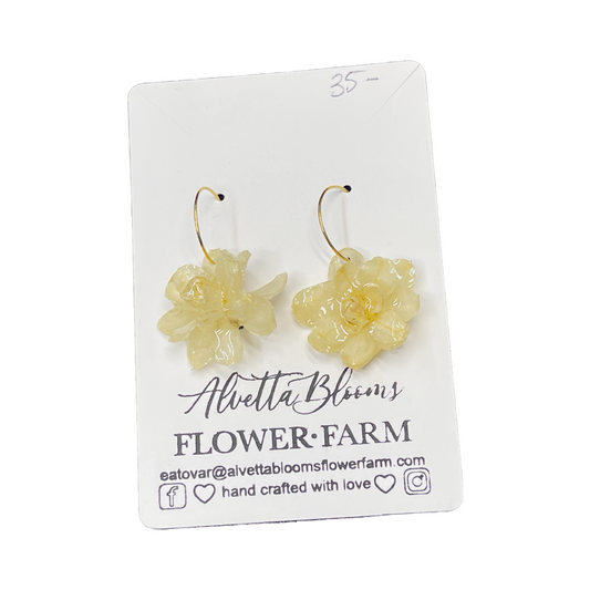 Daffodil Earrings by Alvetta Blooms (ID# 10460561)