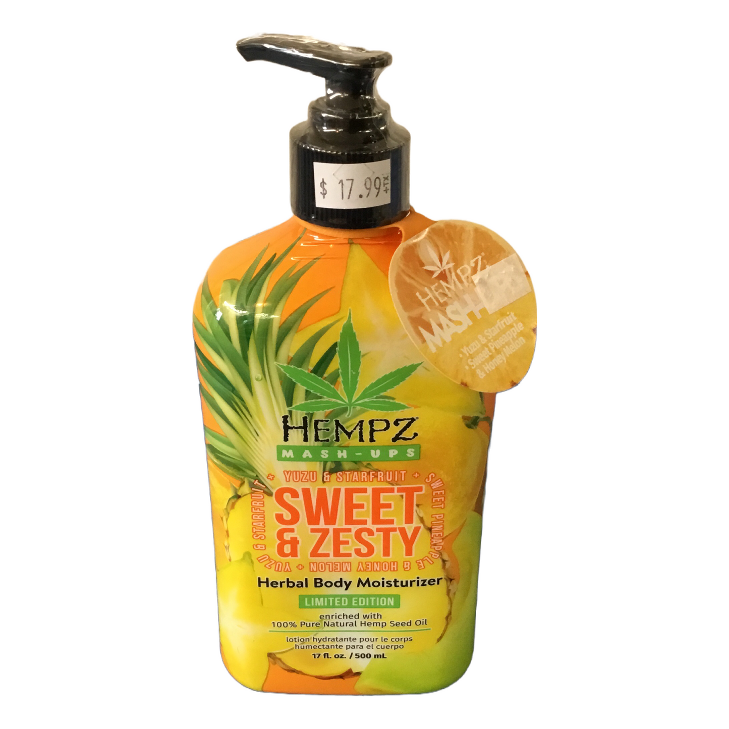 Herbal Body Moisturizer - Sweet & Zesty - Yuzu & Starfruit / Sweet Pineapple & Honey Melon