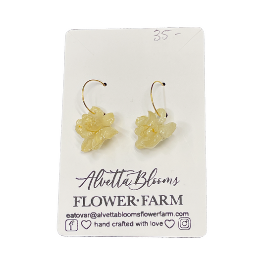 Daffodil Earrings by Alvetta Blooms (ID# 10460565)