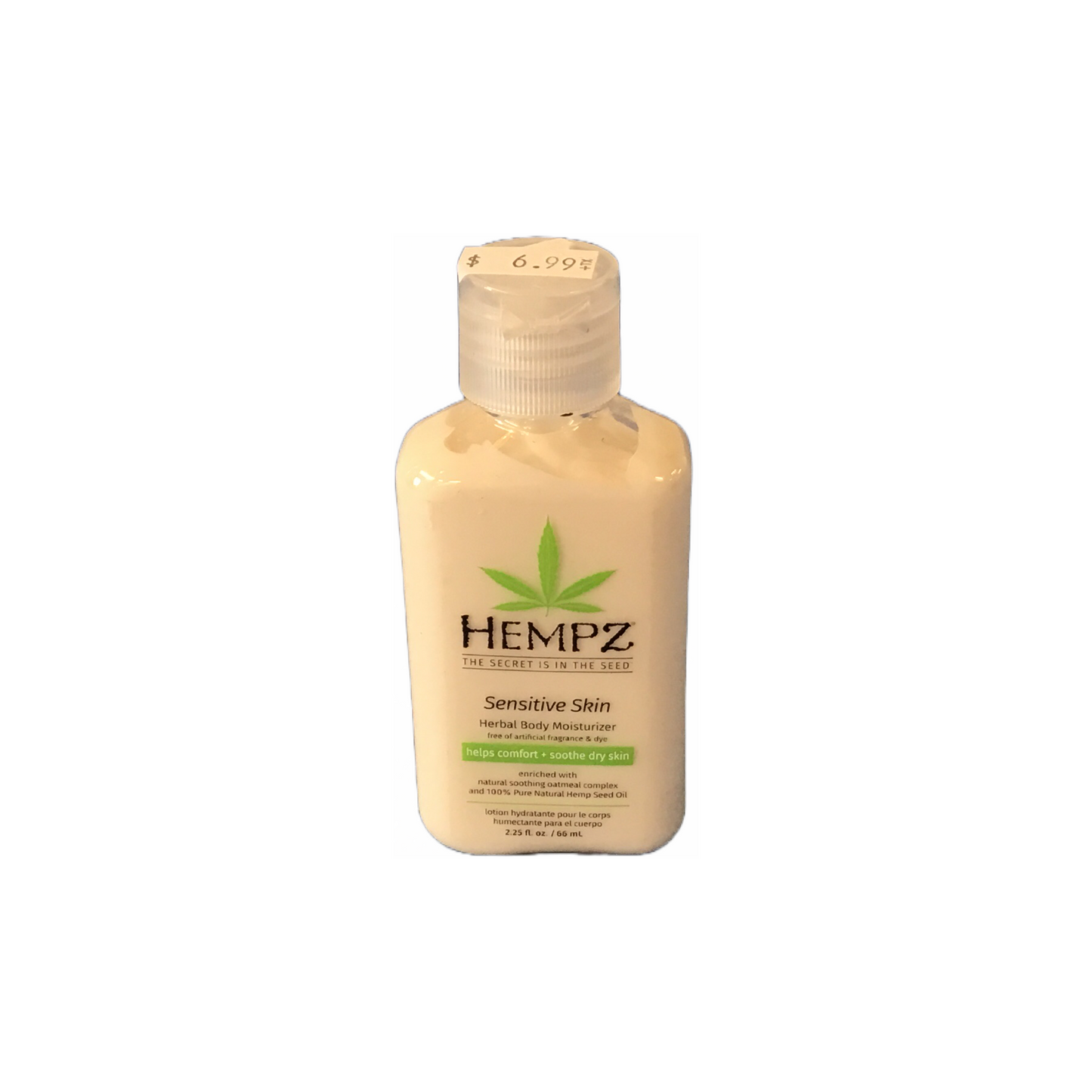 Herbal Body Moisturizer - Sensitiive Skin - 2.25 oz