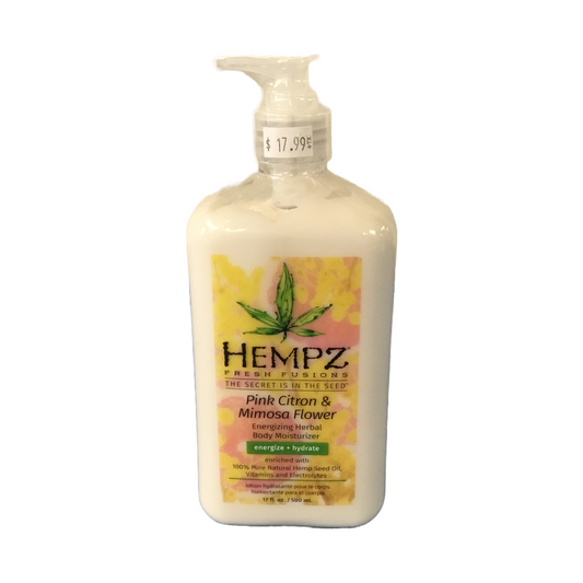 Herbal Body Moisturizer - Pink Citron & Mimosa Flower - 17 oz