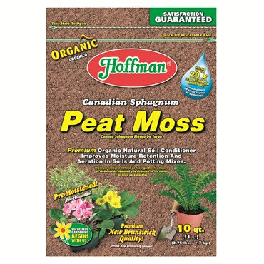 Hoffman® Canadian Sphagnum Peat Moss - 10qt