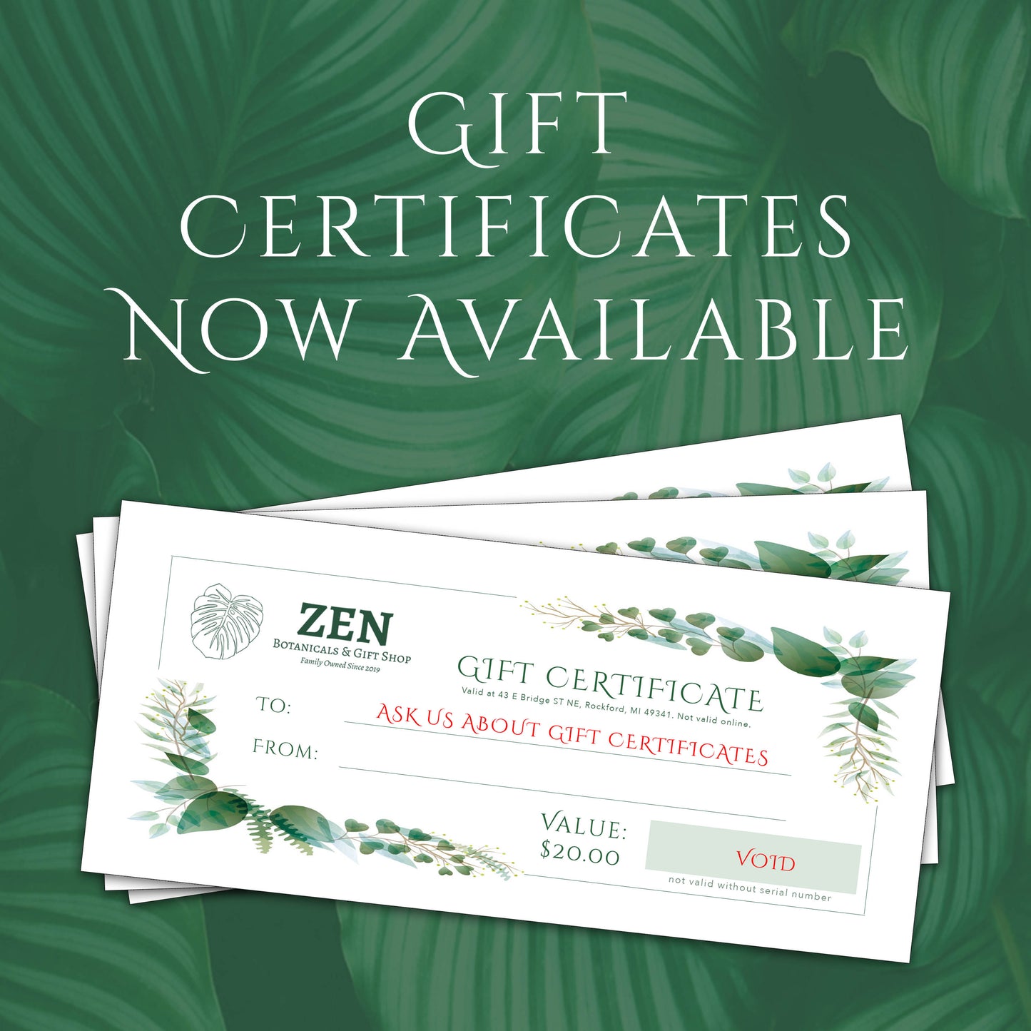 Gift Certificate